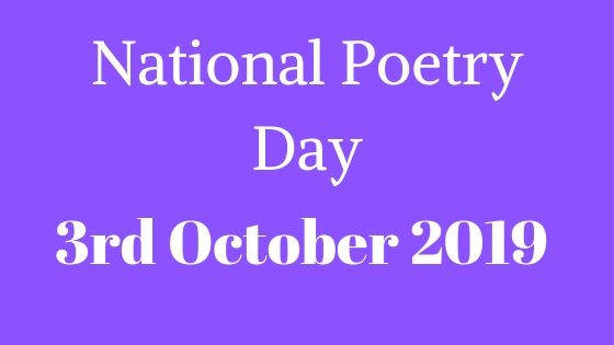 National Poetry Day